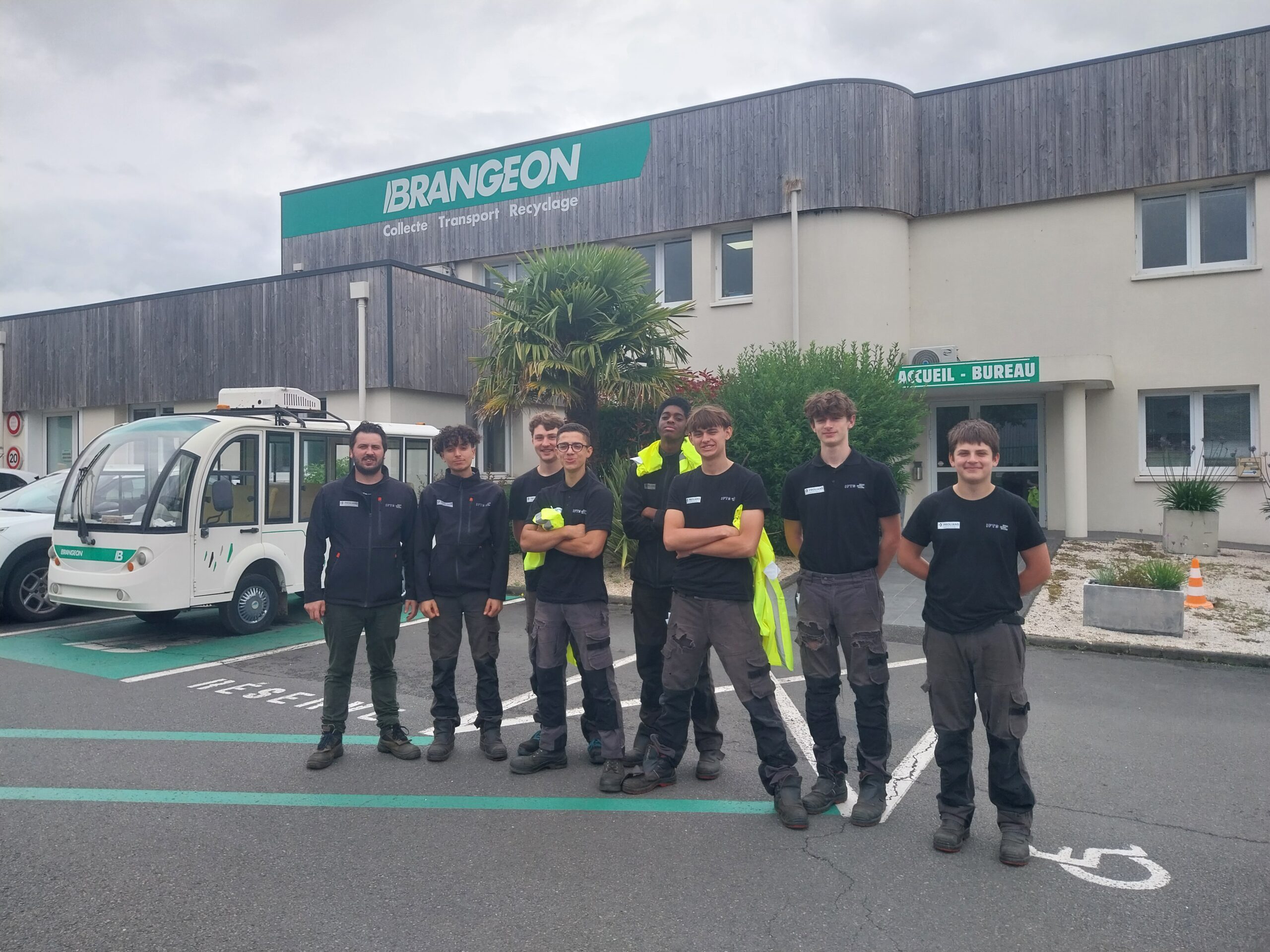 Visite de l'entreprise Brangeon pour nos CAP 1ère année